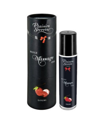 Huile de massage comestible litchi 59ml 